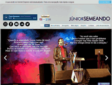 Tablet Screenshot of juniorsemeando.com.br